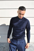 MAGLIONE BLU