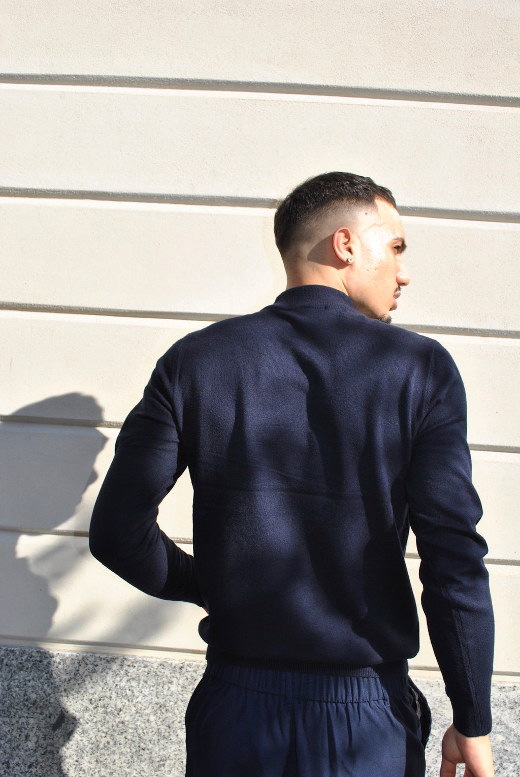 MAGLIONE BLU